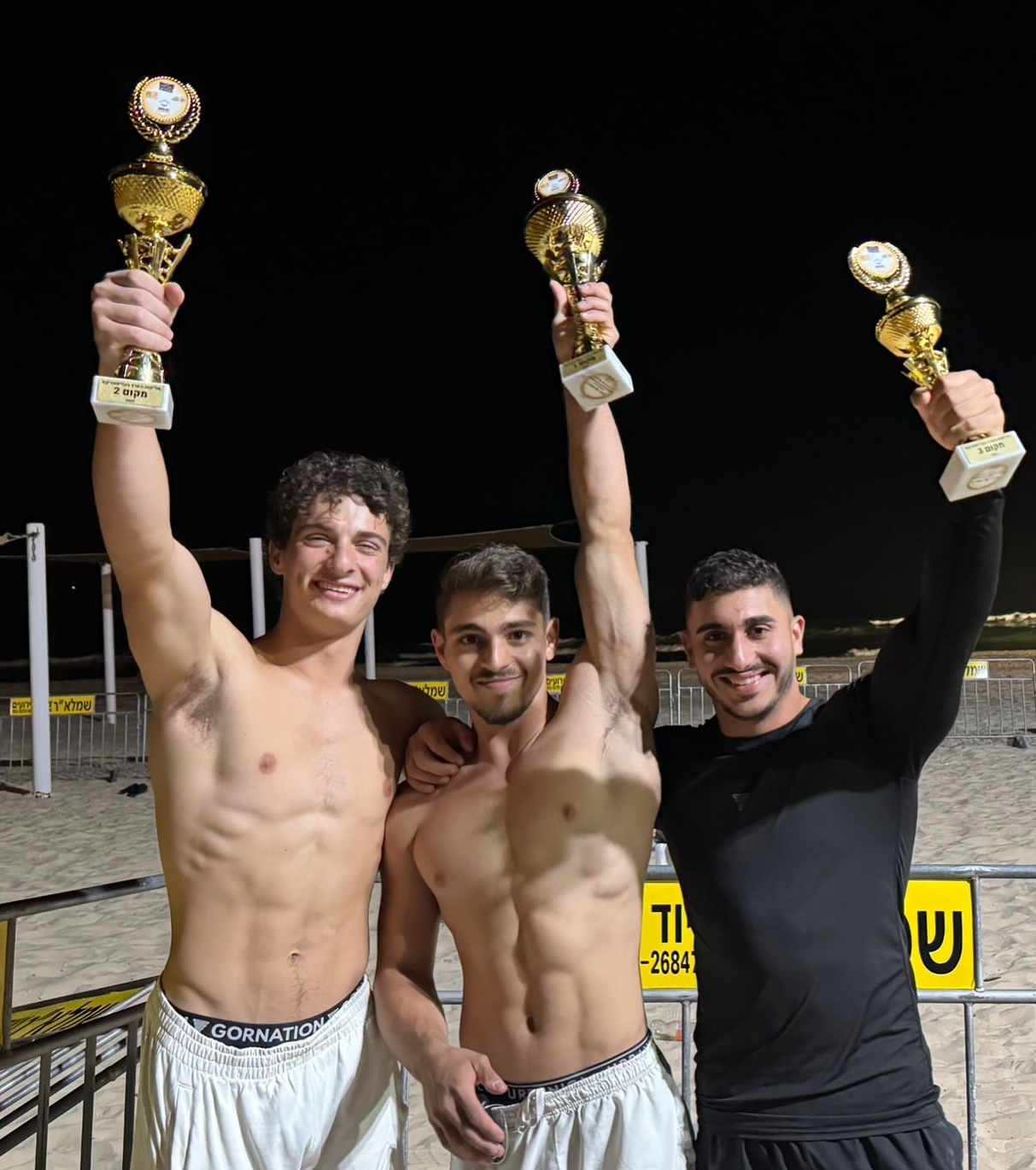 Yarin Cohen Jonathan Gal Yair Drori Israel championship 2025; Picture by Idan Israelov